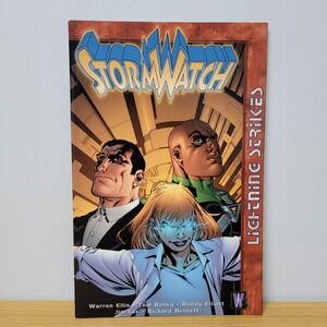 Wildstorm Stormwatch Lightening Strikes Paperback Book Novel 2000 DC Comics